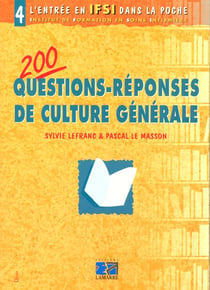 200 questions reponses de culture generale entree en ifsi dans la poche