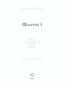 Oeuvres Tome 1