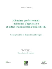 Mémoires professionnels, mémoires d'application et autres travaux de fin d'études