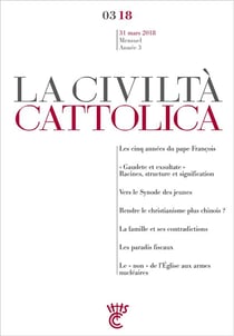 La civiltà cattolica : mars 2018