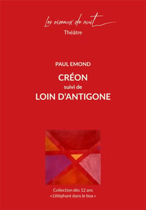 Créon, suivi de loin d'Antigone
