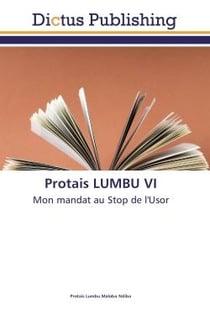 Protais LUMBU VI : Mon mandat au Stop de l'Usor