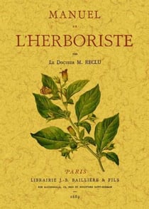 Manuel de l'herboristerie