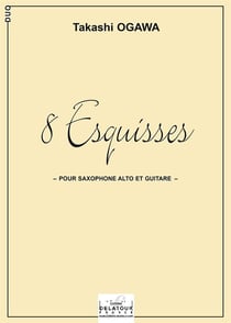 8 esquisses pour saxophone alto et guitare