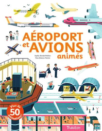 Aéroport et avions animés