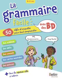 La grammaire facile, avec des BD
