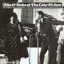 Ella and duke at the cote d'azur