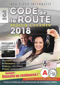 Code de la route 2018 - 3 DVD