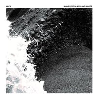 Waves of black and white