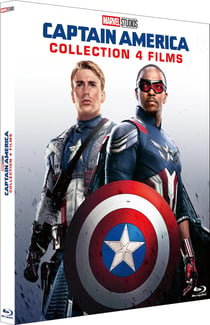 Captain America - Collection 4 films : The First Avenger + Le soldat de l'hiver + Civil War + Brave New World