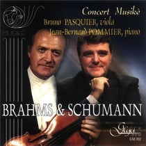 Brahms & Schumann : oeuvres pour alto et piano