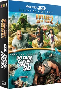 Voyage au centre de la Terre + Voyage au centre de la Terre 2 : l'île mystérieuse