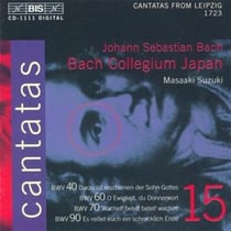 Cantatas /vol.15 - bwv 40 - bwv 60 - bwv 70 - bwv 90