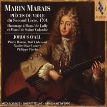Marais: Pièces de Viole, lLvre II. Pièces de viole, Livre II - CD