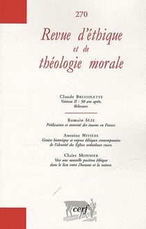 Revue d'éthique et de théologie morale 270