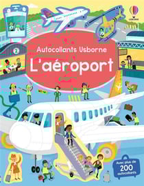 L'aéroport - Premiers autocollants - Dès 3 ans