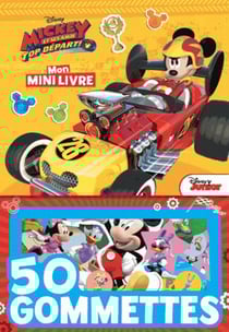 Mon mini livre - 50 gommettes - mickey et ses amis - top depart