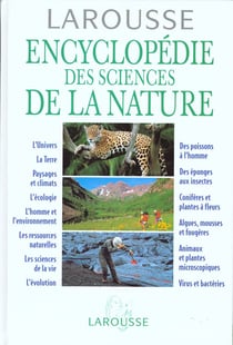 Encyclopedie des sciences de la nature