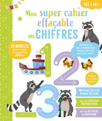 Mon super cahier effaçable des chiffres - De la Moyenne section à la Grande section
