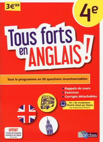 Tous Forts En Anglais ! 4Eme