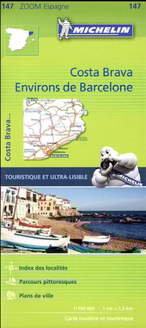 CARTES ZOOM n.147 : Costa Brava - environs de Barcelone