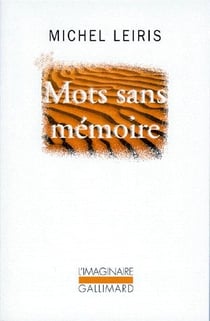 Mots sans mémoire