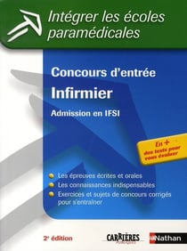 Concours d'entrée infirmier - admission en ifsi