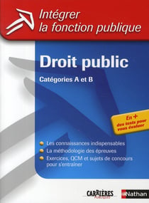 Droit public t.30 - catégories A et B