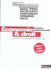 Economie et droit 1ere pro dp eleve 2006 - bac pro secretariat comptabilite commerce vente