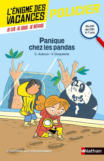 Enigmes des Vacances CP-CE1 Panique chez les pandas