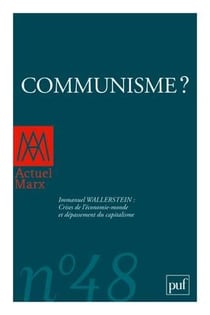 Revue actuel Marx n.48 : communisme ?