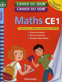 Cahiers du jour/ soir - mathématiques - ce1 (édition 2010)