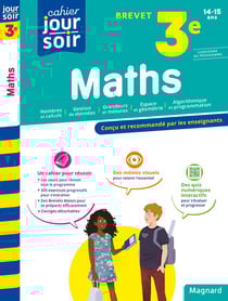 Maths 3e Brevet - Cahier Jour Soir