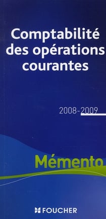 Comptabilité des opérations courantes