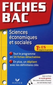 PREPABAC EXAMENS Tome 5 : fiches bac - sciences économiques - terminale ES