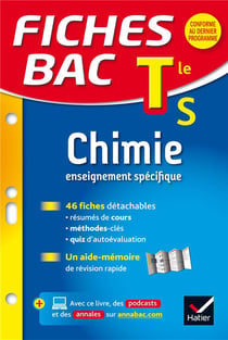 Fiches bac Tome 9 : chimie - terminale S