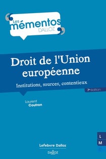Droit de l'Union européenne (7e édition)