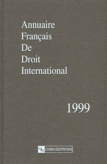 Annuaire francais de droit international 1945-1999