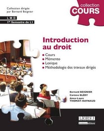 Introduction au droit (4e édition)