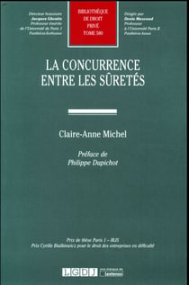 La concurrence entre les sûretés