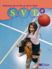 Sciences de la vie et de la terre - 4ème - livre