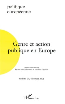 Revue politique européenne n.20 : genre et action publique en Europe (édition 2006)