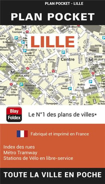 Lille : Plan pocket (édition 2024)
