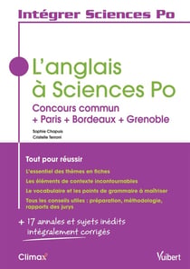 L'anglais - concours sciences po