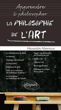La Philosophie de l'art