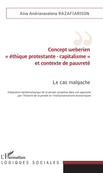 Concept weberien "éthique protestante - capitalisme" et contecte de pauvreté - le cas malgache