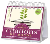 Les plus belles citations du monde 2014