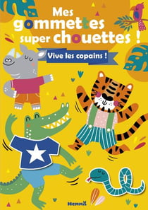 Mes colos et gommettes super chouettes ! Vive les copains !