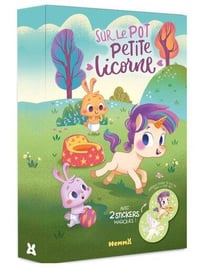 Sur le pot Petite Licorne