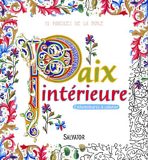 72 paroles de la Bible - paix intérieure - carnets de coloriages